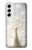 S1980 White Peacock Hülle Schutzhülle Taschen für Samsung Galaxy S22