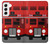 S2058 England British Double Decker Bus Hülle Schutzhülle Taschen für Samsung Galaxy S22
