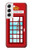 S2059 England British Telephone Box Minimalist Hülle Schutzhülle Taschen für Samsung Galaxy S22
