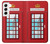 S2059 England British Telephone Box Minimalist Hülle Schutzhülle Taschen für Samsung Galaxy S22