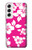 S2246 Hawaiian Hibiscus Pink Pattern Hülle Schutzhülle Taschen für Samsung Galaxy S22