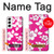 S2246 Hawaiian Hibiscus Pink Pattern Hülle Schutzhülle Taschen für Samsung Galaxy S22