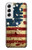 S2349 Old American Flag Hülle Schutzhülle Taschen für Samsung Galaxy S22