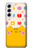 S2442 Cute Cat Cartoon Funny Hülle Schutzhülle Taschen für Samsung Galaxy S22