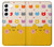S2442 Cute Cat Cartoon Funny Hülle Schutzhülle Taschen für Samsung Galaxy S22