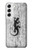 S2446 Gecko Wood Graphic Printed Hülle Schutzhülle Taschen für Samsung Galaxy S22