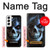S2585 Evil Death Skull Pentagram Hülle Schutzhülle Taschen für Samsung Galaxy S22