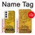 S2618 One Kilo Gold Bar Hülle Schutzhülle Taschen für Samsung Galaxy S22