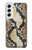 S2703 Snake Skin Texture Graphic Printed Hülle Schutzhülle Taschen für Samsung Galaxy S22
