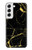 S2896 Gold Marble Graphic Printed Hülle Schutzhülle Taschen für Samsung Galaxy S22