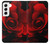 S2898 Red Rose Hülle Schutzhülle Taschen für Samsung Galaxy S22