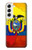 S3020 Ecuador Flag Hülle Schutzhülle Taschen für Samsung Galaxy S22