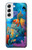 S3227 Underwater World Cartoon Hülle Schutzhülle Taschen für Samsung Galaxy S22