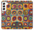 S3409 Squares Concentric Circles Hülle Schutzhülle Taschen für Samsung Galaxy S22