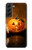 S1083 Pumpkin Spider Candles Halloween Hülle Schutzhülle Taschen für Samsung Galaxy S22 Plus