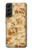 S2180 Flower Floral Vintage Pattern Hülle Schutzhülle Taschen für Samsung Galaxy S22 Plus