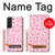 S2213 Pink Leopard Pattern Hülle Schutzhülle Taschen für Samsung Galaxy S22 Plus