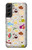 S2321 Food and Drink Seamless Hülle Schutzhülle Taschen für Samsung Galaxy S22 Plus