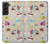 S2321 Food and Drink Seamless Hülle Schutzhülle Taschen für Samsung Galaxy S22 Plus