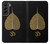 S2331 Gold Leaf Buddhist Om Symbol Hülle Schutzhülle Taschen für Samsung Galaxy S22 Plus