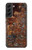 S2714 Rust Steel Texture Graphic Printed Hülle Schutzhülle Taschen für Samsung Galaxy S22 Plus