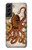 S2801 Vintage Octopus Hülle Schutzhülle Taschen für Samsung Galaxy S22 Plus