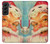 S2840 Christmas Vintage Santa Hülle Schutzhülle Taschen für Samsung Galaxy S22 Plus