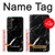 S2895 Black Marble Graphic Printed Hülle Schutzhülle Taschen für Samsung Galaxy S22 Plus