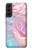 S3050 Vintage Pastel Flowers Hülle Schutzhülle Taschen für Samsung Galaxy S22 Plus