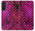 S3051 Pink Mermaid Fish Scale Hülle Schutzhülle Taschen für Samsung Galaxy S22 Plus