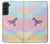 S3203 Rainbow Unicorn Hülle Schutzhülle Taschen für Samsung Galaxy S22 Plus