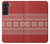 S3384 Winter Seamless Knitting Pattern Hülle Schutzhülle Taschen für Samsung Galaxy S22 Plus