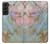 S3717 Rose Gold Blue Pastel Marble Graphic Printed Hülle Schutzhülle Taschen für Samsung Galaxy S22 Plus