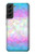 S3747 Trans Flag Polygon Hülle Schutzhülle Taschen für Samsung Galaxy S22 Plus
