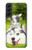 S3795 Grumpy Kitten Cat Playful Siberian Husky Dog Paint Hülle Schutzhülle Taschen für Samsung Galaxy S22 Plus