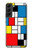 S3814 Piet Mondrian Line Art Composition Hülle Schutzhülle Taschen für Samsung Galaxy S22 Plus