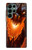 S0414 Fire Dragon Hülle Schutzhülle Taschen für Samsung Galaxy S22 Ultra