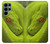 S0785 Green Snake Hülle Schutzhülle Taschen für Samsung Galaxy S22 Ultra