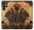 S1046 Lion King of Forest Hülle Schutzhülle Taschen für Samsung Galaxy S22 Ultra