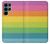 S2363 Rainbow Pattern Hülle Schutzhülle Taschen für Samsung Galaxy S22 Ultra