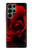 S2898 Red Rose Hülle Schutzhülle Taschen für Samsung Galaxy S22 Ultra