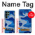 S2958 Army Blue Camo Camouflage Hülle Schutzhülle Taschen für Samsung Galaxy S22 Ultra