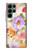 S3035 Sweet Flower Painting Hülle Schutzhülle Taschen für Samsung Galaxy S22 Ultra