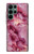 S3052 Pink Marble Graphic Printed Hülle Schutzhülle Taschen für Samsung Galaxy S22 Ultra