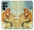 S3184 Little Mermaid Painting Hülle Schutzhülle Taschen für Samsung Galaxy S22 Ultra