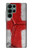 S3316 England Flag Vintage Football Graphic Hülle Schutzhülle Taschen für Samsung Galaxy S22 Ultra