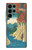 S3348 Utagawa Hiroshige The Monkey Bridge Hülle Schutzhülle Taschen für Samsung Galaxy S22 Ultra