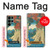S3348 Utagawa Hiroshige The Monkey Bridge Hülle Schutzhülle Taschen für Samsung Galaxy S22 Ultra