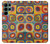 S3409 Squares Concentric Circles Hülle Schutzhülle Taschen für Samsung Galaxy S22 Ultra
