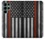 S3472 Firefighter Thin Red Line Flag Hülle Schutzhülle Taschen für Samsung Galaxy S22 Ultra